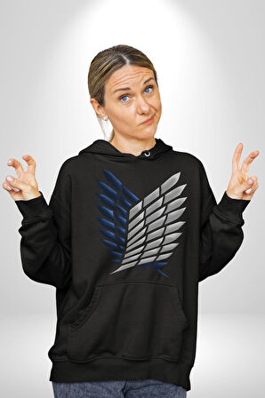 Attack on Titan - Survey Corps Sembolü





 Erkek Kadın Siyah Dijital Baskılı Kapüşonlu Sweatshirt Hoodie