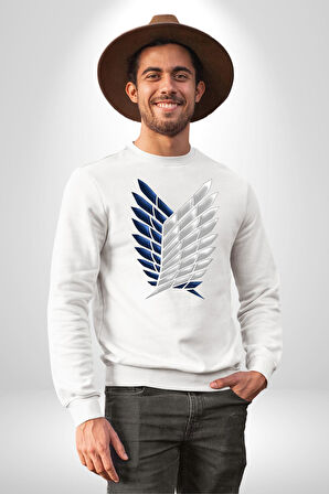 Attack on Titan - Survey Corps Sembolü





 Erkek Kadın Unisex Dijital Baskılı Beyaz Sweatshirt
