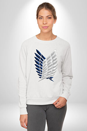 Attack on Titan - Survey Corps Sembolü





 Erkek Kadın Unisex Dijital Baskılı Beyaz Sweatshirt