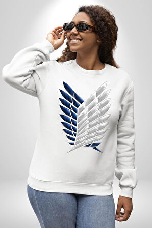 Attack on Titan - Survey Corps Sembolü





 Erkek Kadın Unisex Dijital Baskılı Beyaz Sweatshirt