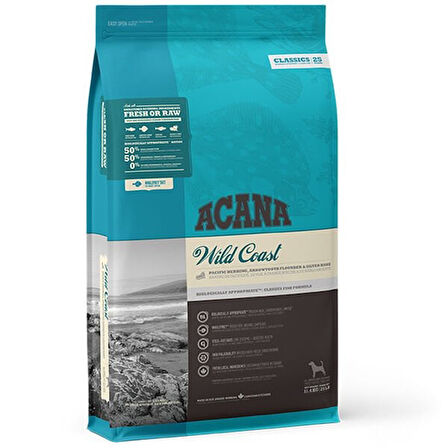 Acana Classics Wild Coast Tahılsız Balık Sebzeli Yetişkin Köpek Maması 11.4 Kg