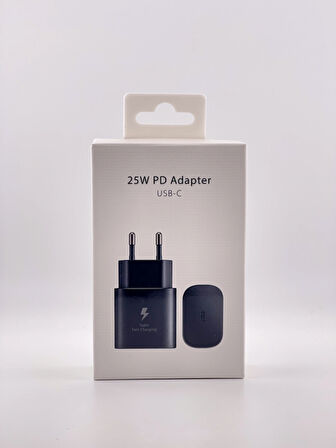 Hızlı Şarj 25w Usb-c Type-c Pd Şarj Cihazı - Siyah