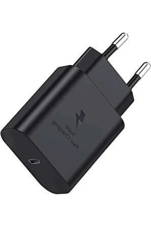 Hızlı Şarj 25w Usb-c Type-c Pd Şarj Cihazı - Siyah
