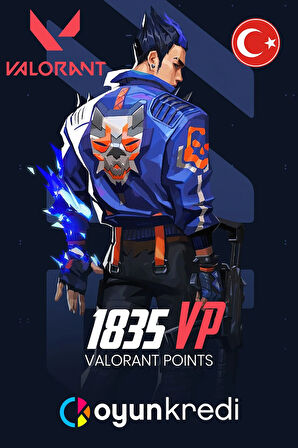 1835 Valorant Points TR