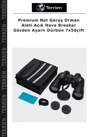 Premium Net Görüş Orman Aleti Açık Hava Breaker Gözden Ayarlı Dürbün 7x50çift