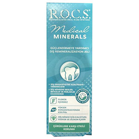 Rocs Mineral Jel-Diş Güçlendirici 35 Ml