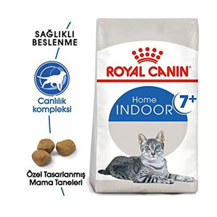 Royal Canin İndoor 7+ Senior Yaşlı Kedi Maması 3.5 Kg