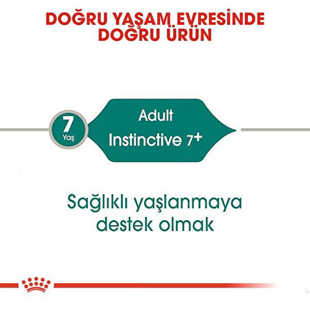 Royal Canin İnstinctive +7 Pouch Yaşlı Konserve Kedi Maması 85 Gr