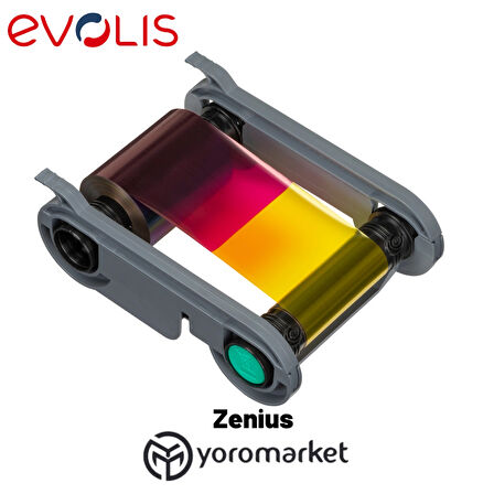 Evolis R5F002EAA Zenius Ymcko Renkli Ribon 200 Baskı