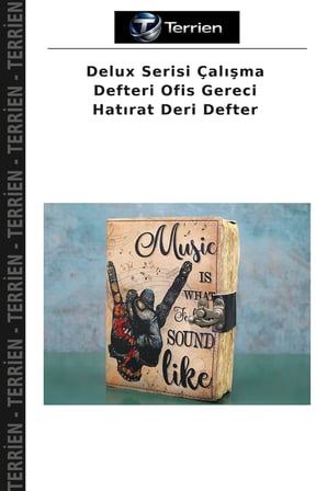 Delux Serisi Çalışma Defteri Ofis Gereci Hatırat Deri Defter