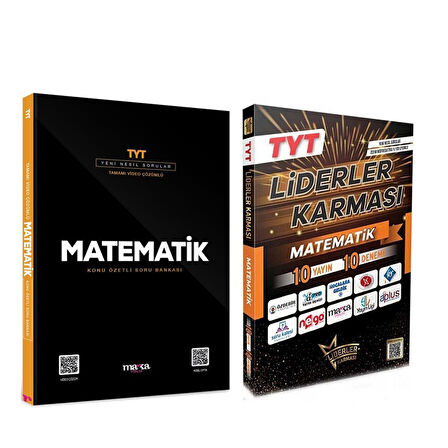 Marka TYT Matematik Soru Bankası ve Liderler Deneme Seti 2 Kitap