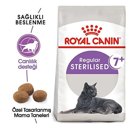 Royal Canin Sterilised 7+ Kısırlaştırılmış Kedi Maması 1.5 Kg