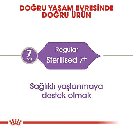 Royal Canin Sterilised 7+ Kısırlaştırılmış Kedi Maması 1.5 Kg