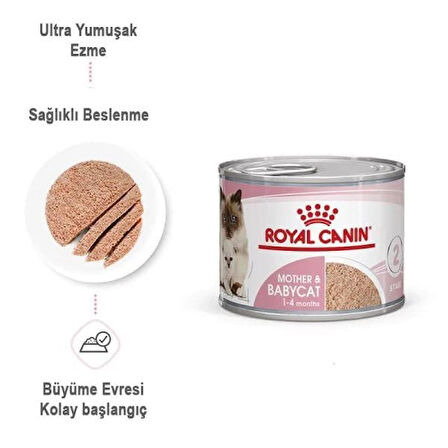 Royal Canin Mother Babycat Konserve Yavru Kedi Maması 195 Gr