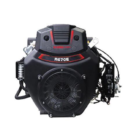 Kama R670E 22Hp Benzinli İpli - Marşlı Motor Konik