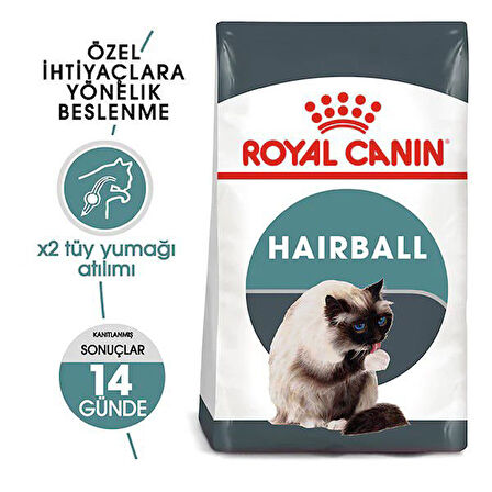 Royal Canin Hairball Tüy Yumağı Önleyici Yetişkin Kedi Maması 2 Kg