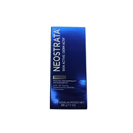 Neostrata Skin Active Tüm Cilt Tipleri İçin Su Bazlı Yağsız SPF30 Onarıcı Yüz Bakım Kremi 50 gr