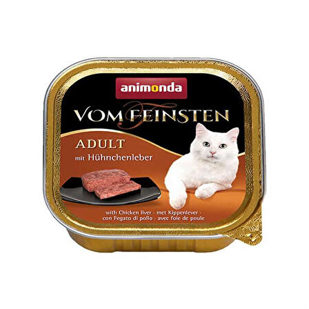 Animonda Tavuk ve Ciğerli Kedi Konservesi 100 gr