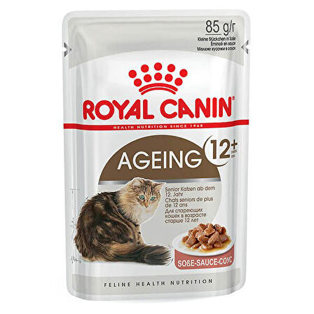 Royal Canin Ageing +12 Gravy Pouch Yaşlı Konserve Kedi Maması 85 Gr