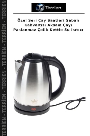 Özel Seri Çay Saatleri Sabah Kahvaltısı Akşam Çayı Paslanmaz Çelik Kettle Su Isıtıcı