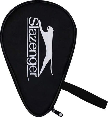 Premium Oyun Aksesuarı Tenis Koruma Koruyucu Kılıf Slazenger Masa Tenisi Raket Kılıfı Siyah