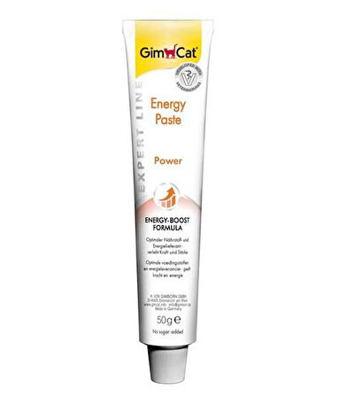 Gimcat Energy Paste Enerji ve Canlılık Verici Kedi Malt Macunu 50 Gr