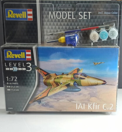 Rewell plastik maket 1:72 IAI KFİR C. 2 SAVAŞ UÇAĞI