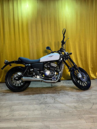 REGAL RAPTOR - CAFE RACER 125 CHOPPER CRUİSER MOTOSİKLET - 2024 MODEL