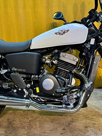 REGAL RAPTOR - CAFE RACER 125 CHOPPER CRUİSER MOTOSİKLET - 2024 MODEL