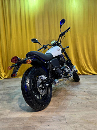 REGAL RAPTOR - CAFE RACER 125 CHOPPER CRUİSER MOTOSİKLET - 2024 MODEL