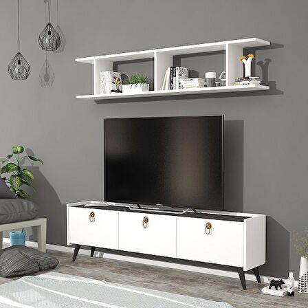 TV Ünitesi İndore Beyaz 160 cm