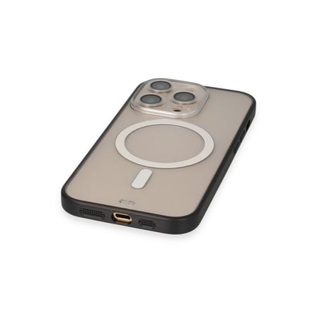 İphone 14 Pro Kılıf Grand Magneticsafe Kapak - Siyah