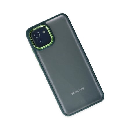 Samsung Galaxy A03 Kılıf Dora Kapak - Haki Yeşil