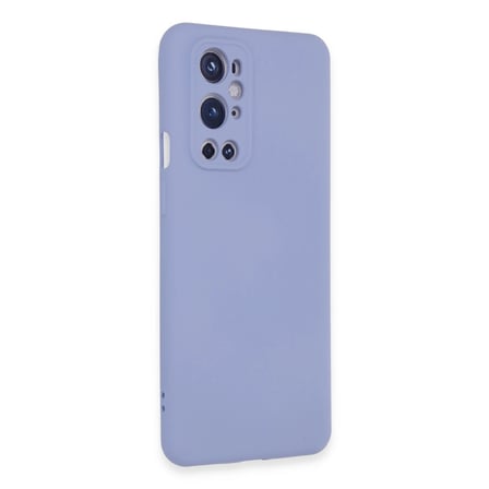 One Plus 9 Pro Kılıf Nano İçi Kadife Silikon - Lila