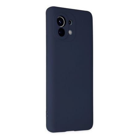 Mi 11 Kılıf Nano İçi Kadife Silikon - Lacivert