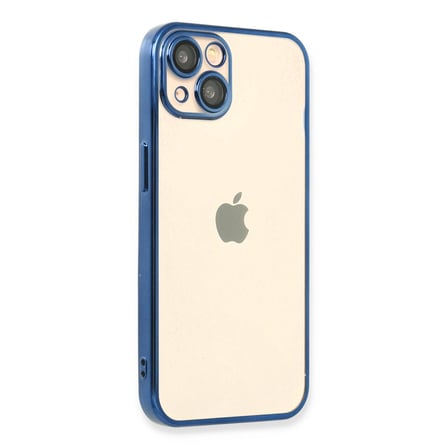 İphone 14 Kılıf Lensli Silikon - Açık Mi