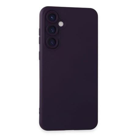 Samsung Galaxy S24 Kılıf Nano İçi Kadife Silikon - Mor
