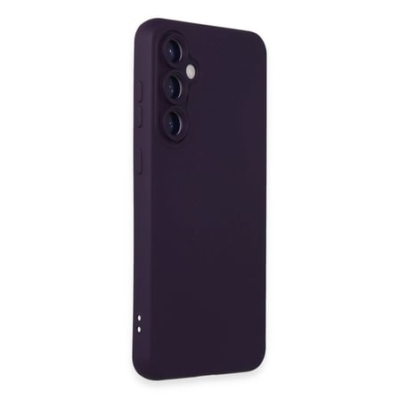 Samsung Galaxy S24 Kılıf Nano İçi Kadife Silikon - Mor