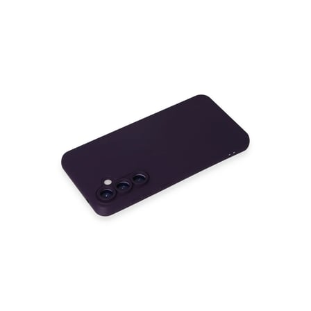 Samsung Galaxy S24 Kılıf Nano İçi Kadife Silikon - Mor