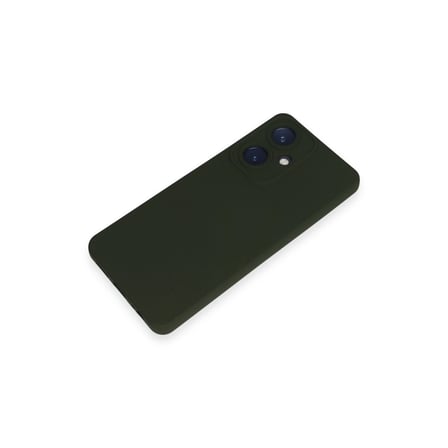 Vivo Y27 Kılıf Nano İçi Kadife Silikon - Koyu Yeşil