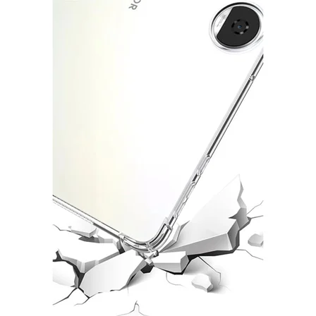 Honor Pad 9 Kılıf Anti Shock Tablet Silikon - Şeffaf