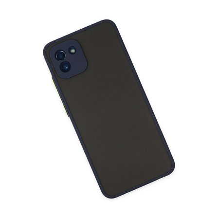 Samsung Galaxy A03 Kılıf Montreal Silikon Kapak - Lacivert