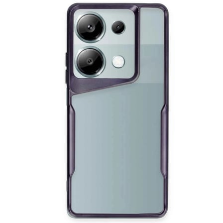 Redmi Note 13 Pro 4g Kılıf Boyi Silikon Kapak - Derin Mor