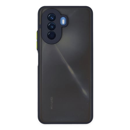 Nova Y70 Kılıf Montreal Silikon Kapak - Lacivert
