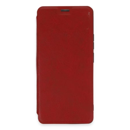Redmi Note 13 4g Kılıf Flip Cover - Kırmızı