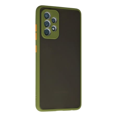Samsung Galaxy A72 Kılıf Montreal Silikon Kapak - Yeşil