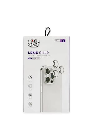 İphone 16 Bilvis Titan Kamera Lens - Siyah