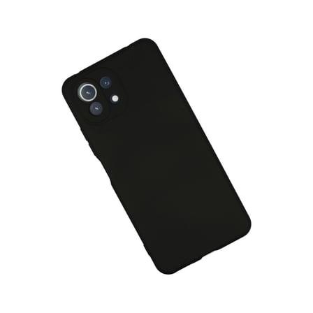 Mi 11 Lite Kılıf Nano İçi Kadife Silikon - Siyah