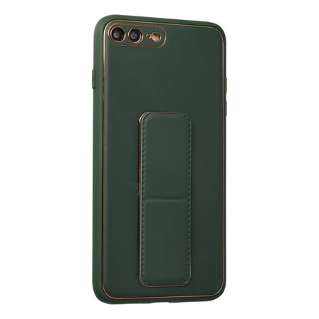 İphone 7 Plus Kılıf Coco Deri Standlı Kapak - Yeşil