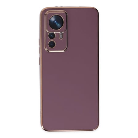 Mi 12t Pro Kılıf Volet Silikon - Mor